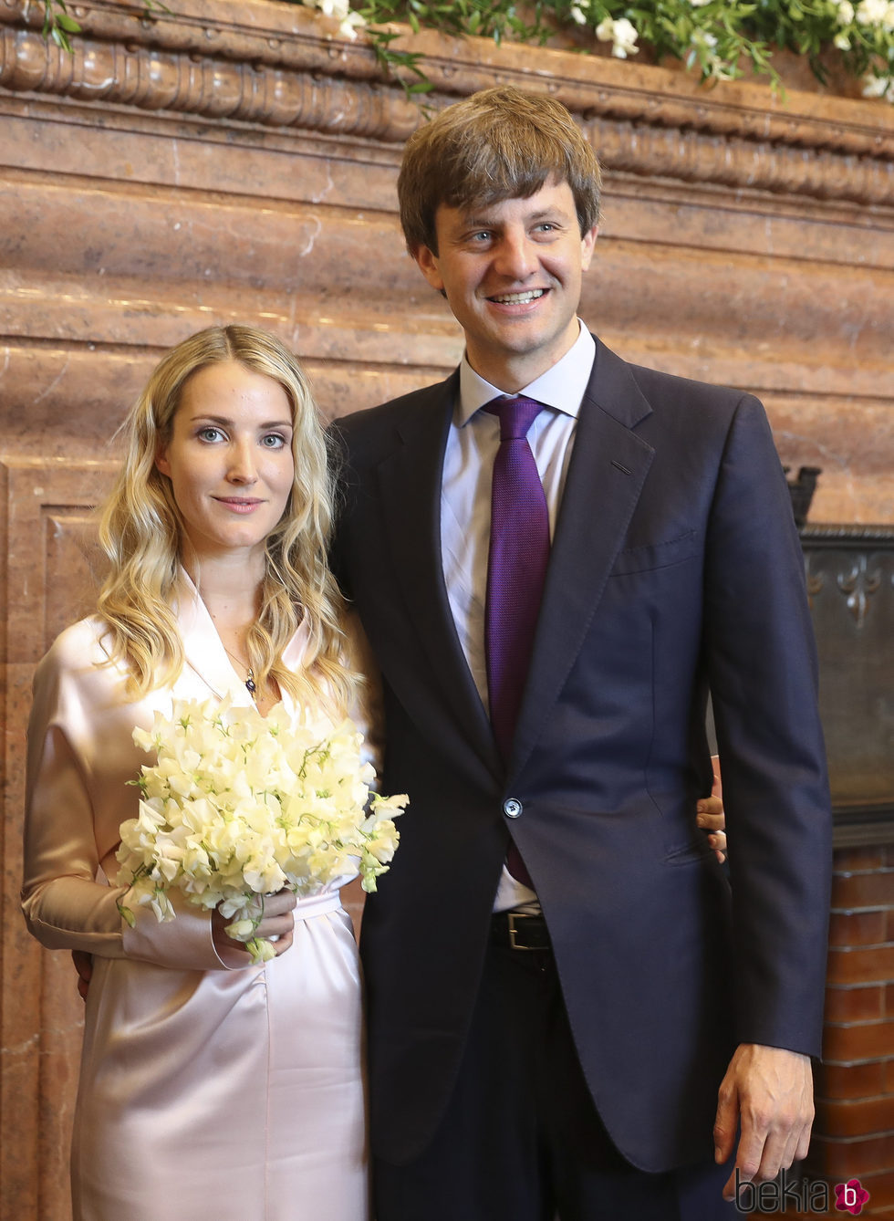 Ernst August de Hannover y Ekaterina Malysheva en su boda civil