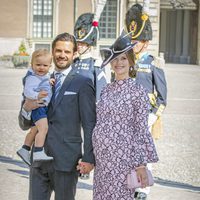 Sofia Hellqvist presume de embarazo junto a Carlos Felipe de Suecia y su hijo Alejandro en el 40 cumpleaños de Victoria de Suecia