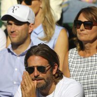 Bradley Cooper en la semifinal de Wimbledon 2017