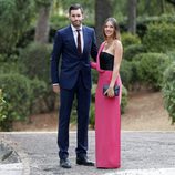 Helen lindes y Rudy Fernández en la boda de su amigo Canco Rodríguez