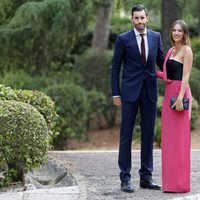 Helen lindes y Rudy Fernández en la boda de su amigo Canco Rodríguez