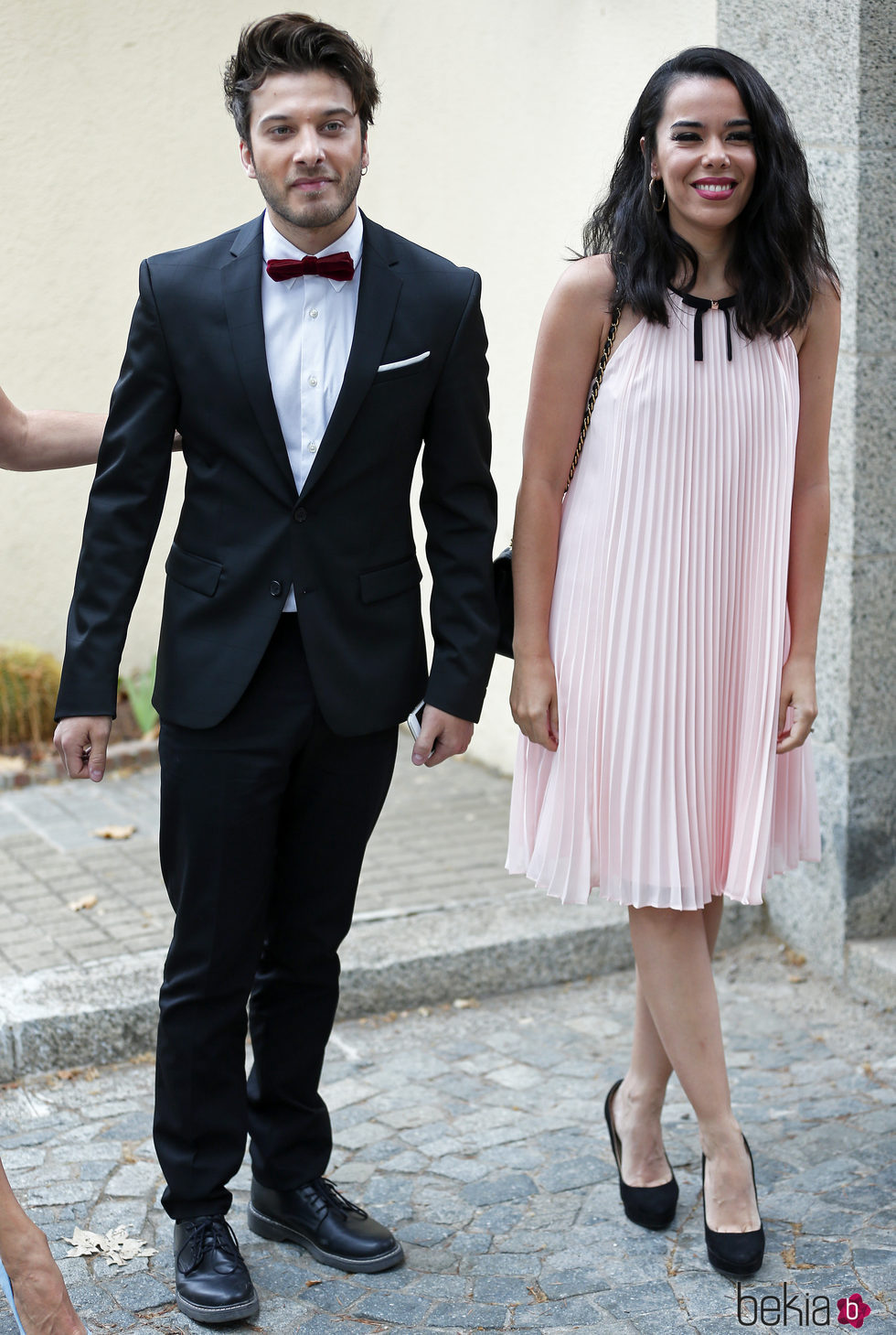 Beatriz Luengo y Blas Cantó en la boda de Canco Rodríguez