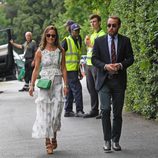 Pippa Middleton y James Middleton en la final masculina de Wimbledon 2017