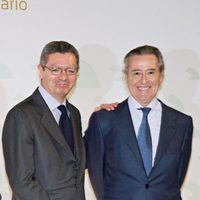 Alberto Ruiz Gallardón y Miguel Blesa