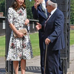 Los Duques de Cambridge visitan el campo de concentración Stutthof en Polonia