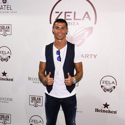 Cristiano Ronaldo en el restaurante Zela