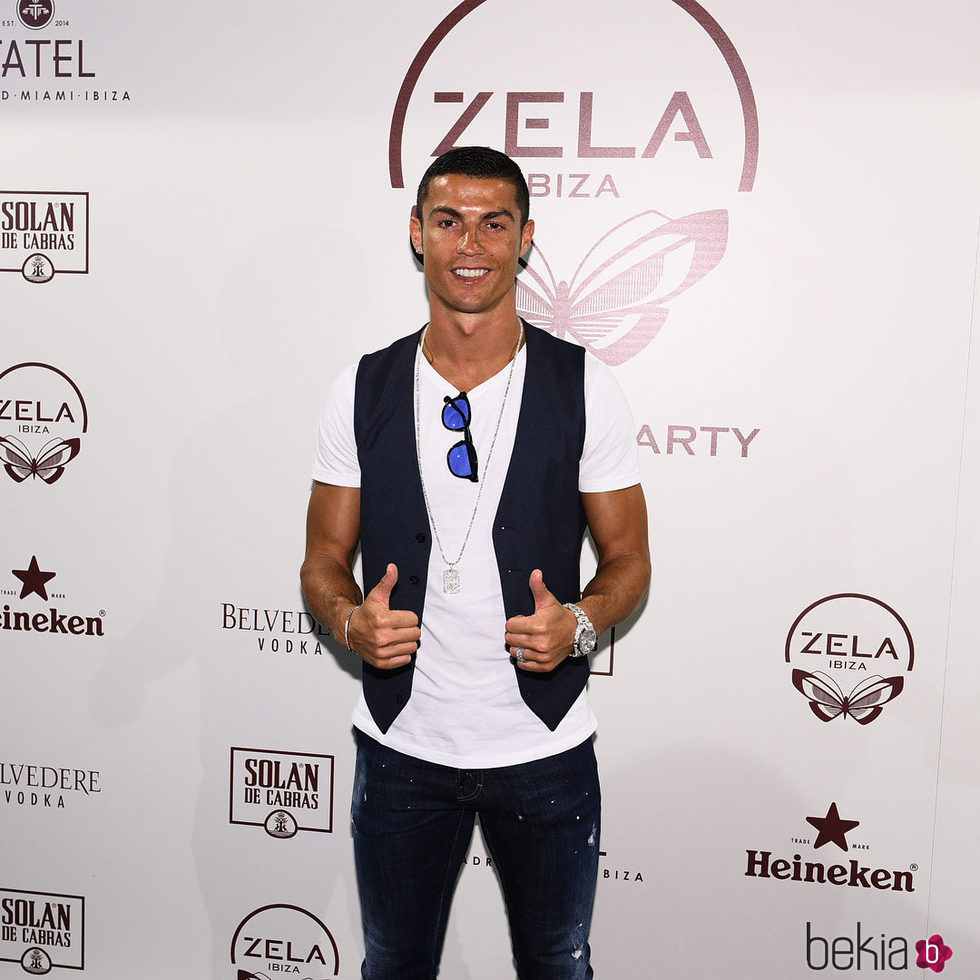 Cristiano Ronaldo en el restaurante Zela