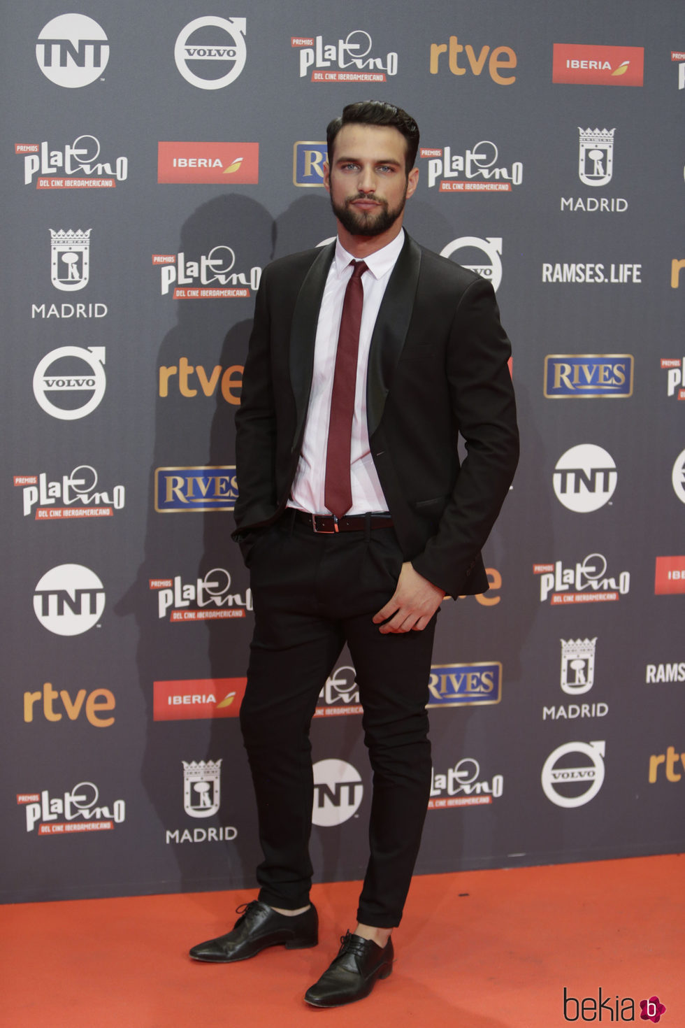 Jesús Castro en los Premios Platino 2017