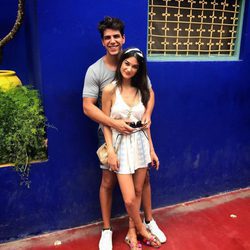 Diego Matamoros y su novia Estela Grande