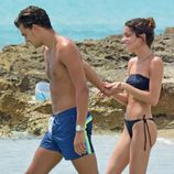 Pepe Barroso Junior y Tini Stoessel disfrutando de las playas de Formentera
