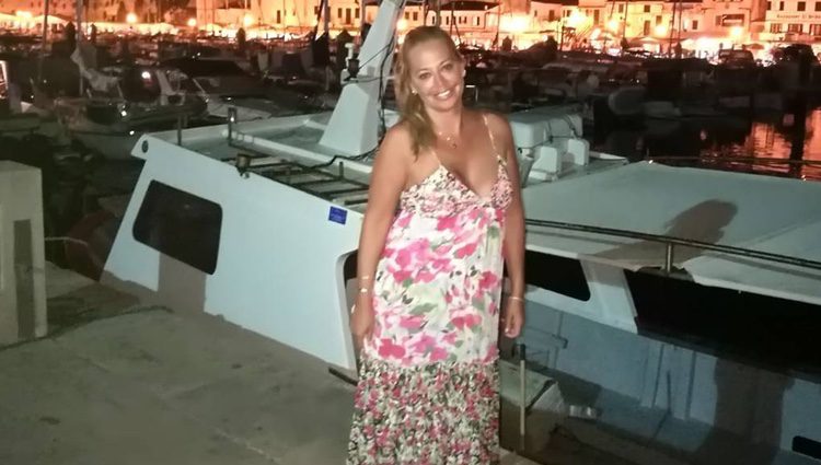 Belén Esteban de vacaciones en Menorca