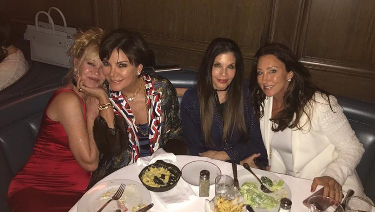 Melanie Griffith celebra su cumpleaños con Kris Jenner y dos amigas más
