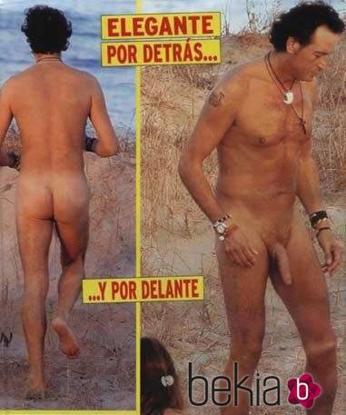 Pipi Estrada desnudo en la revista Sorpresa en el año 2006