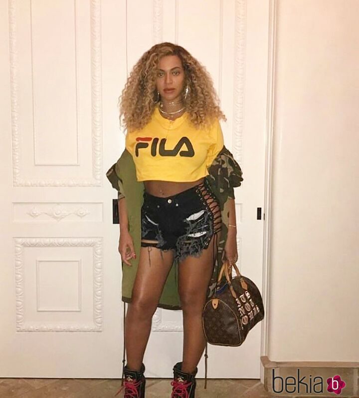 Beyoncé posando muy sexy dos meses después de dar a luz