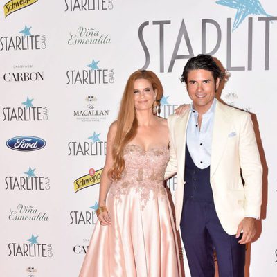 Olivia de Borbón y Julian Porras en la Gala Starlite 2017 en Marbella