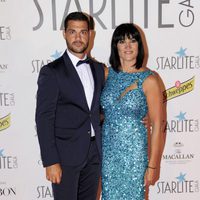 irene Villa y su marido en la Gala Starlite 2017 en Marbella