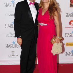 Agustín Bravo y su pareja en la Gala Starlite 2017 en Marbella