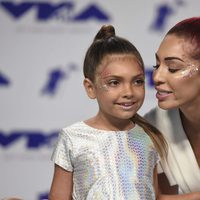 Farrah Abraham y su hija Sophia en los MTV VMA 2017