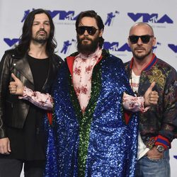 Jared Leto y su banda Thirty Seconds to Mars en los MTV VMA 2017