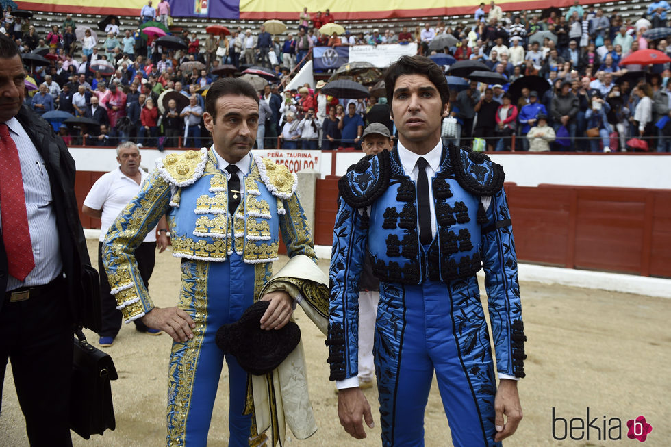 Cayetano Rivera y Enrique Ponce en la plaza de toros de Colmenar Viejo