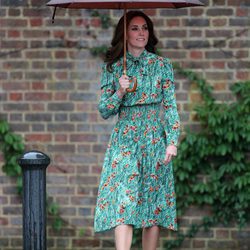 Kate Middleton en el homenaje a Lady Di en Kensington Palace en el 20 aniversario de su muerte