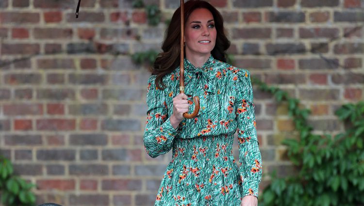 Kate Middleton en el homenaje a Lady Di en Kensington Palace en el 20 aniversario de su muerte