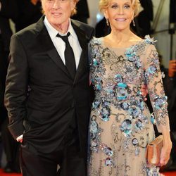 Robert Redford y Jane Fonda en el Festival de Venecia 2017