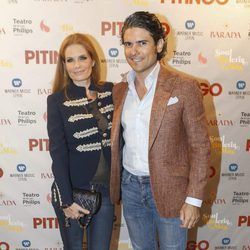 Olivia de Borbón y Julián Porras en la presentación de Pitingo 'Sol, bulería y más'