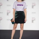 Manuela Vellés en la Fashion's Night Out 2017