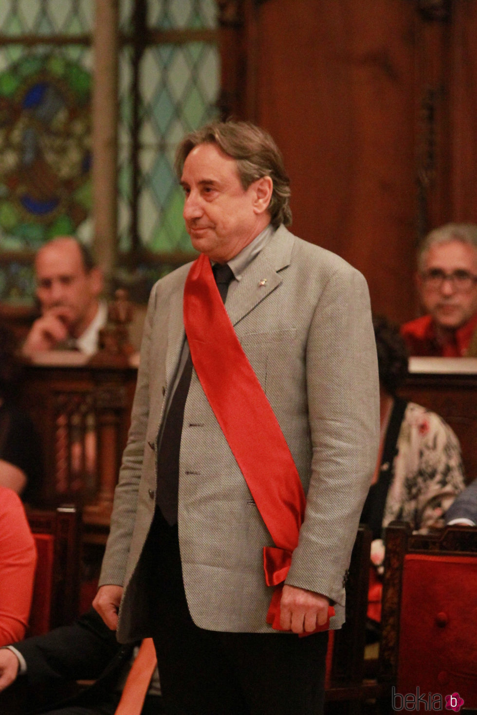 Juanjo Puigcorbé durante la sesión de investidura del alcalde de Barcelona