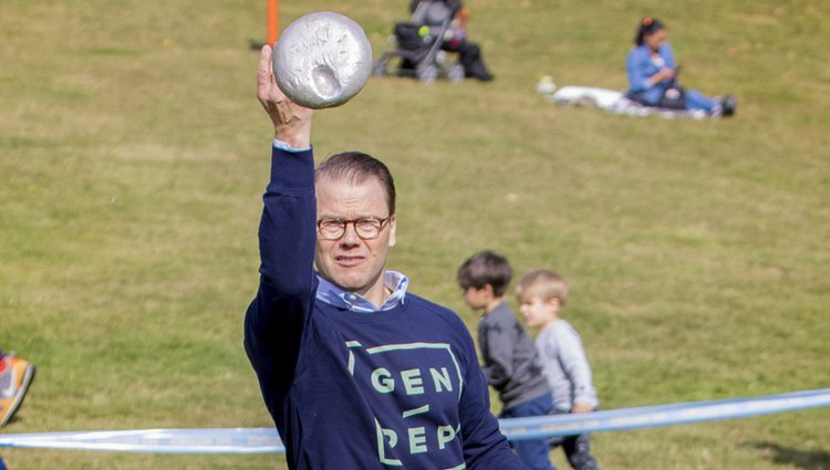 El Príncipe Daniel de Suecia en el Día del Deporte