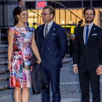 Victoria, Daniel, Carlos Felipe y Magdalena de Suecia en el concierto por la apertura del Parlamento 2017