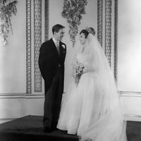 La Princesa Margarita y Anthony Armstrong-Jones en su boda
