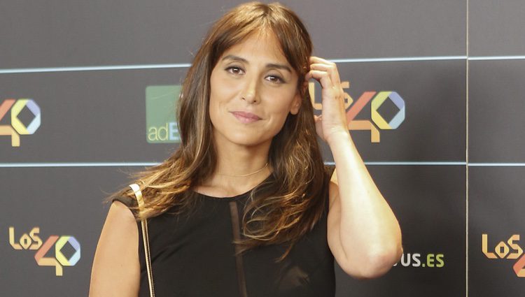 Tamara Falcó en la cena de los nominados a los Premios 40 Pricipales 2017