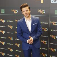 Blas Cantó en la cena de los nominados a los Premios 40 Pricipales 2017