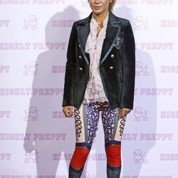 Elena Tablada en el desfile de Highly Preppy en la Madrid Fashion Week 2017