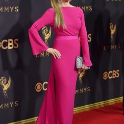 Jane Fonda en la alfombra roja de los Premios Emmy 2017