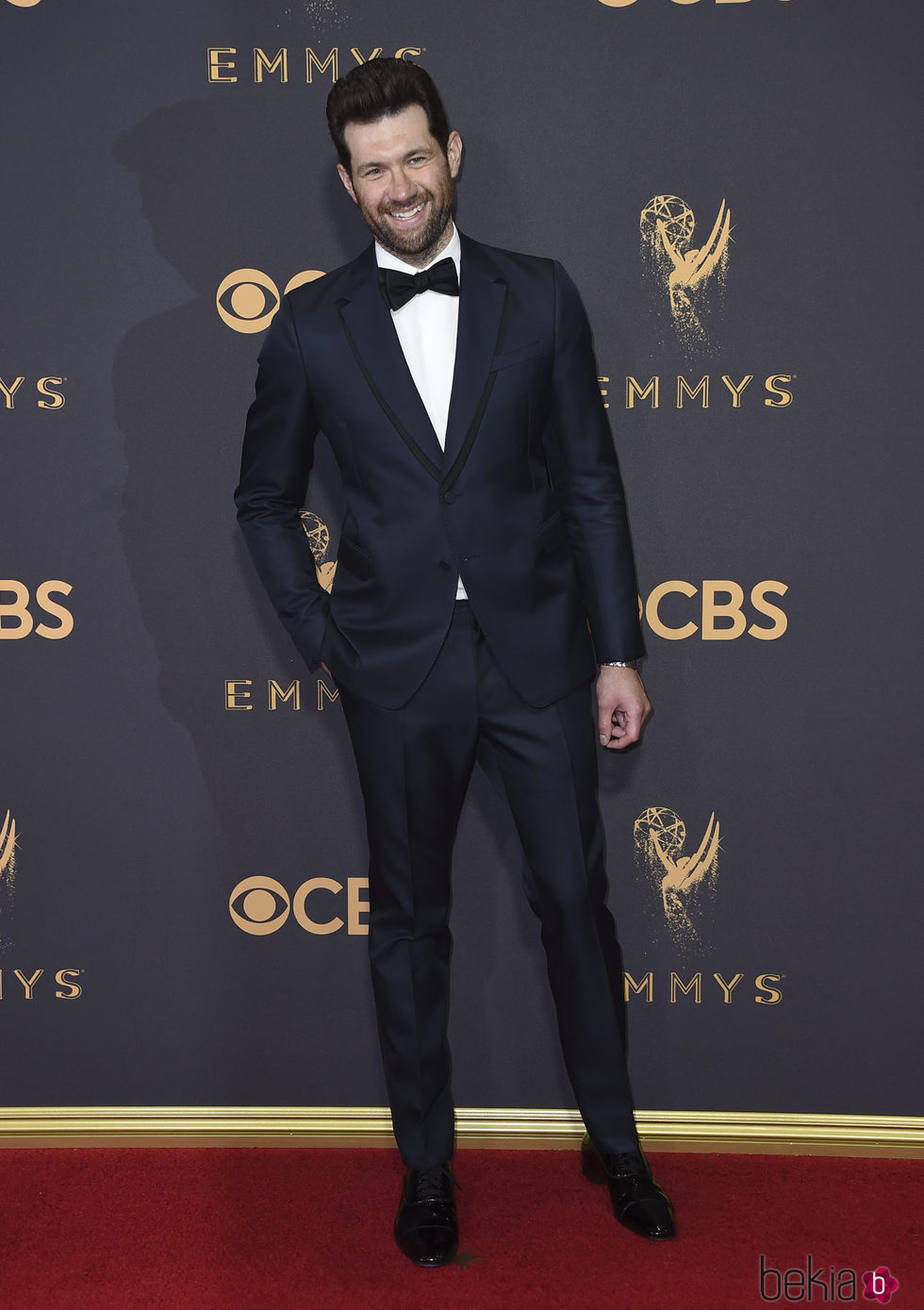 Billy Eichner en la alfombra roja de los Premios Emmy 2017