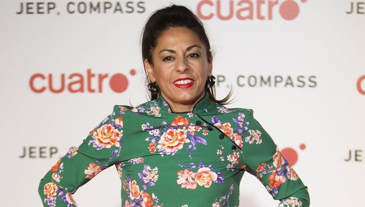 Cristina Medina en la fiesta de Cuatro para presentar la temporada 2017