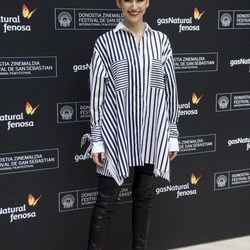 Úrsula Corberó en la presentación de 'Proyecto Tiempo' en el Festival de San Sebastián 2017