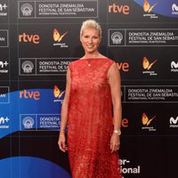Anne Igartiburu en la gala de inauguración del Festival de San Sebastián 2017