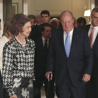 Los Reyes Juan Carlos y Sofía en el 40 aniversario del Círculo de Empresarios