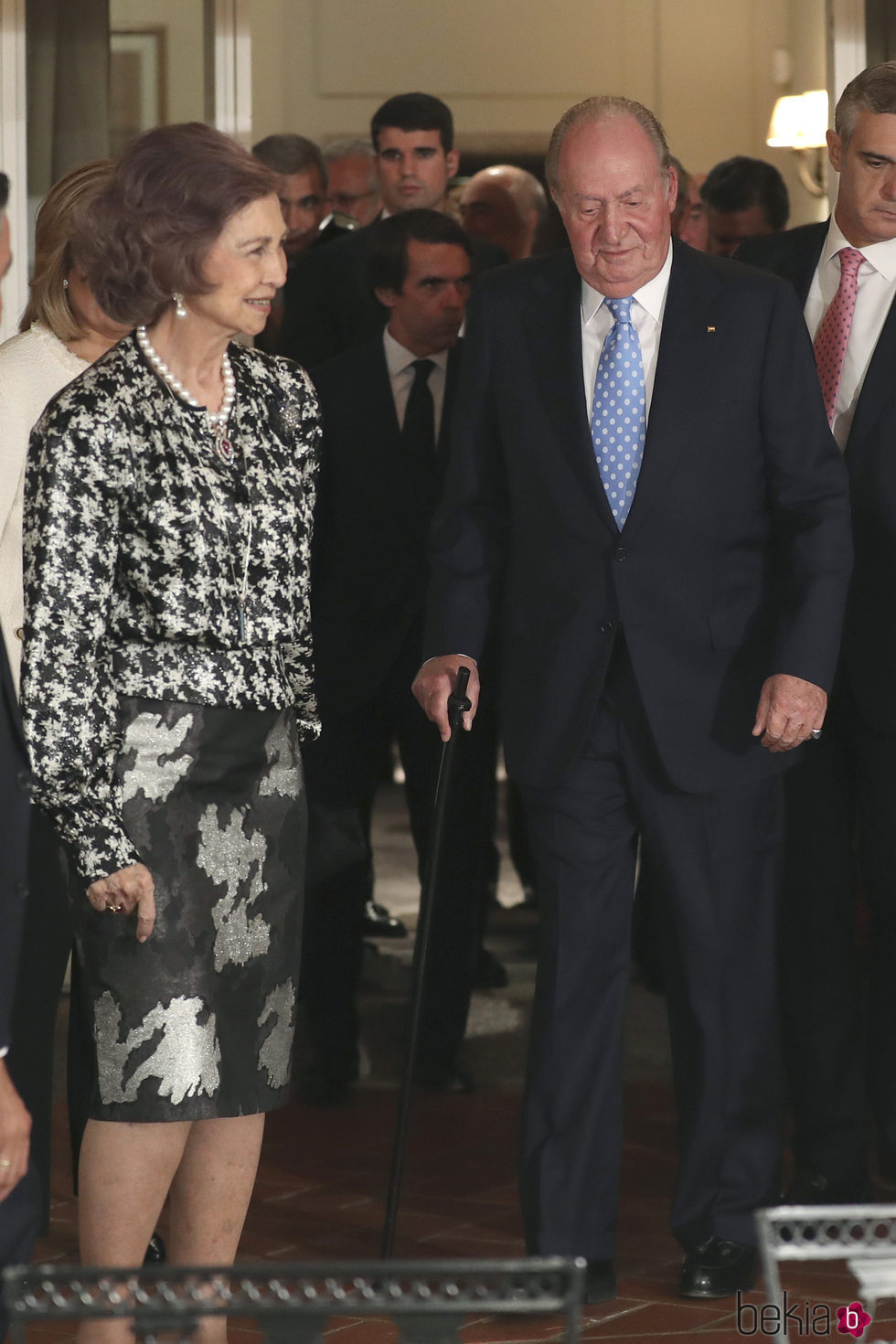 Los Reyes Juan Carlos y Sofía en el 40 aniversario del Círculo de Empresarios