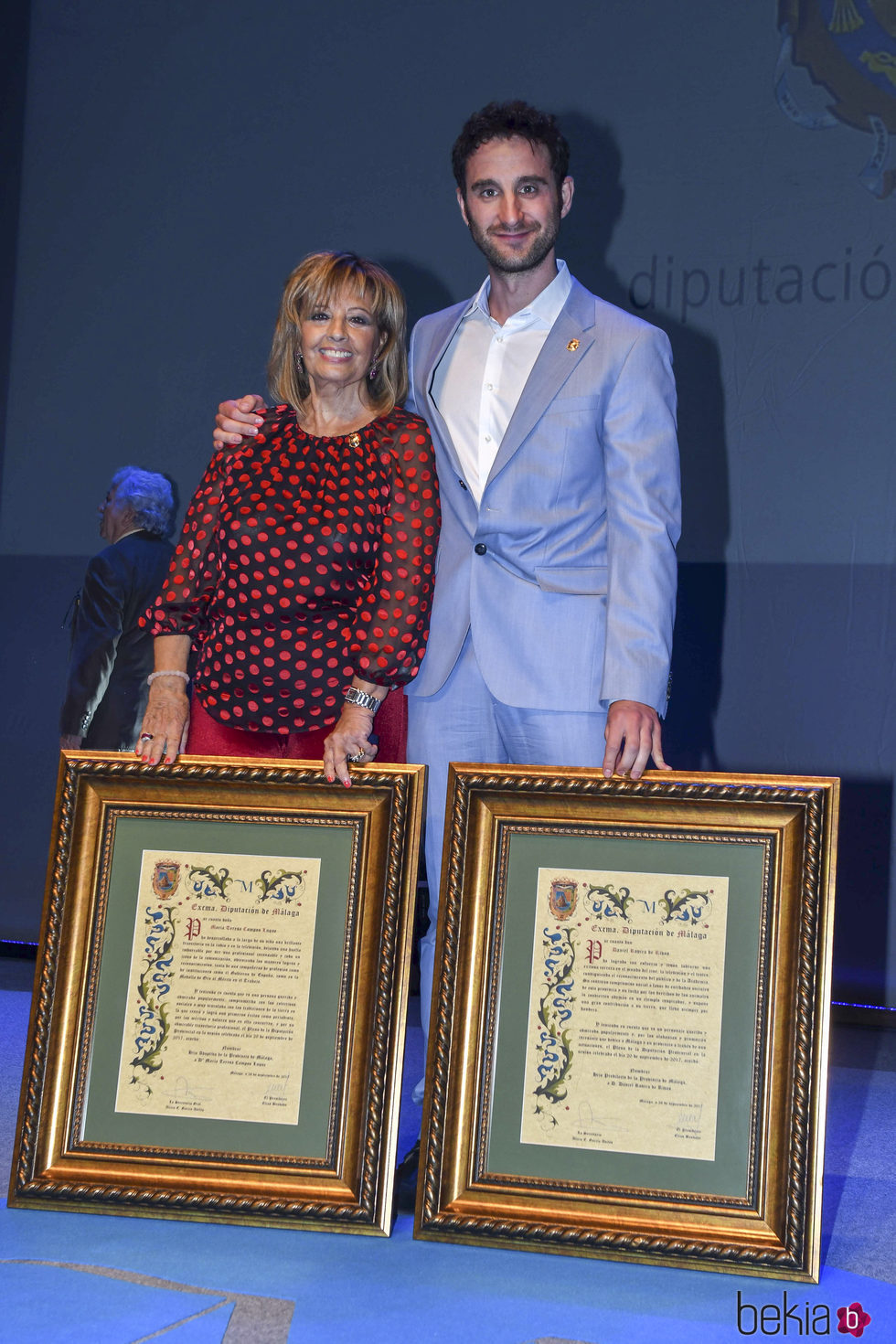 Dani Rovira y María Teresa Campos nombrados Hijos Predilectos de Málaga