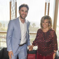 Dani Rovira y María Teresa Campos en su nombramiento como Hijos Predilectos de Málaga