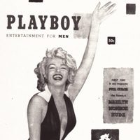 Marilyn Monroe en la portada de 'Playboy'