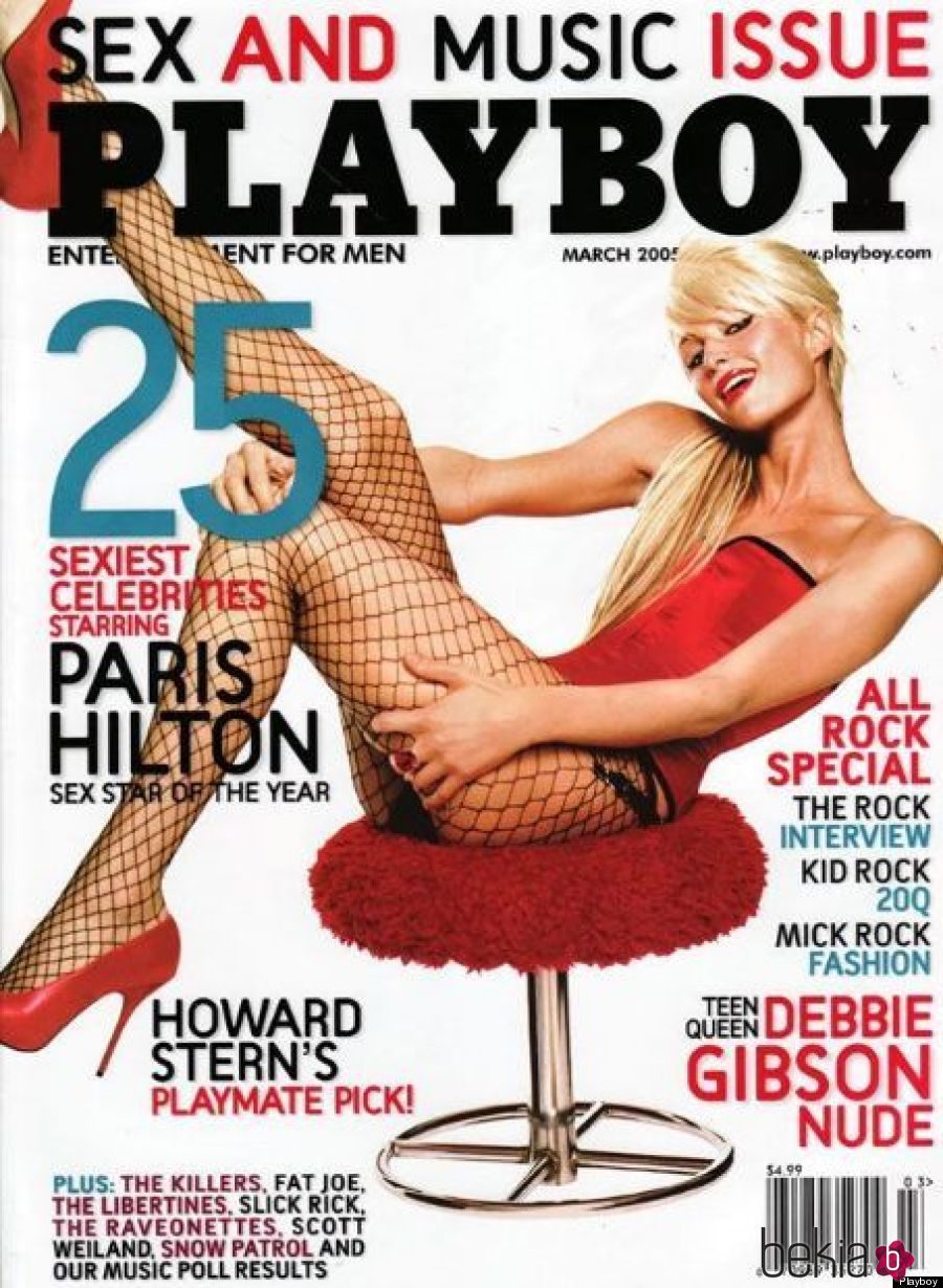 Paris Hilton posa para la revista 'Playboy'