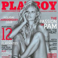 Pamela Anderson en una de las portadas de 'Playboy'