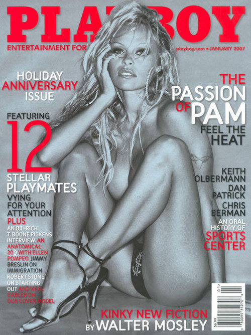 Pamela Anderson en una de las portadas de 'Playboy'