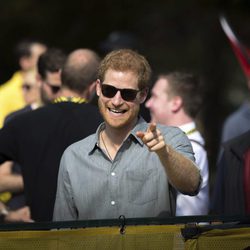 El Príncipe Harry, muy sonriente en los Invictus Games de Toronto